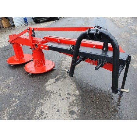 Коса, косарка, сінокосарка роторна КР-130 для трактора, аналог польської Wirax, захват 130 см, вага 160 кг, доставка